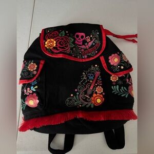 Day of the dead themed little backpack
